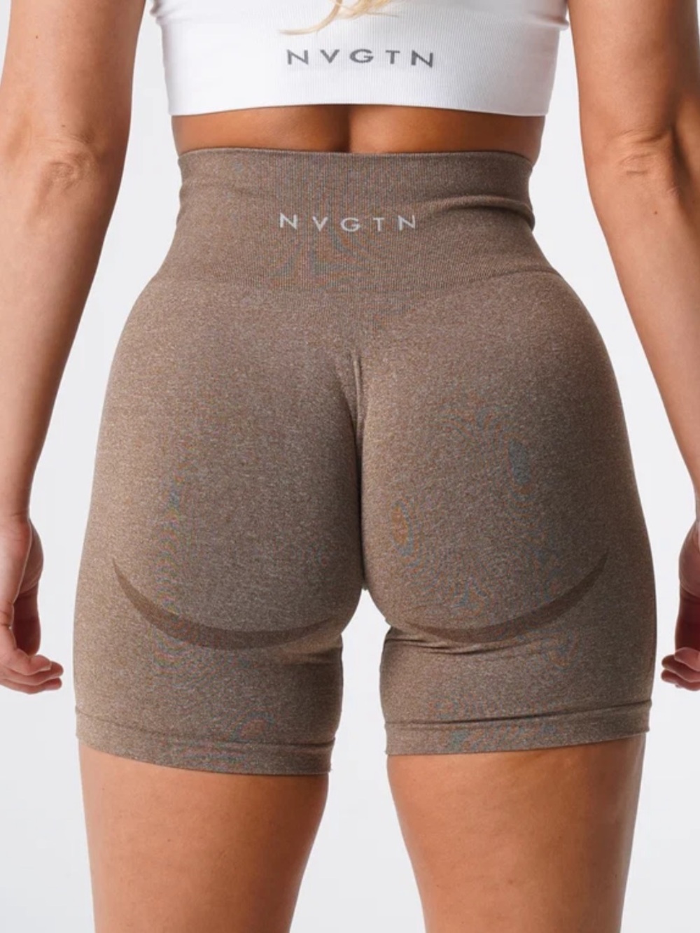 NVGTN Countour seamless shorts in mocha